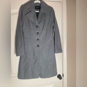 Beautiful Nine West Gray Dress Coat